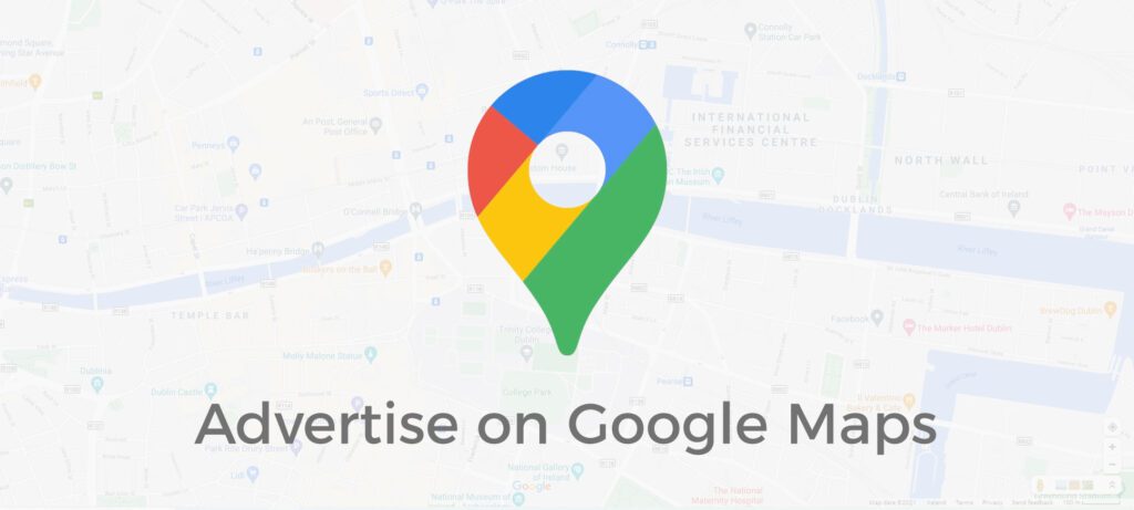 advertise on google maps
