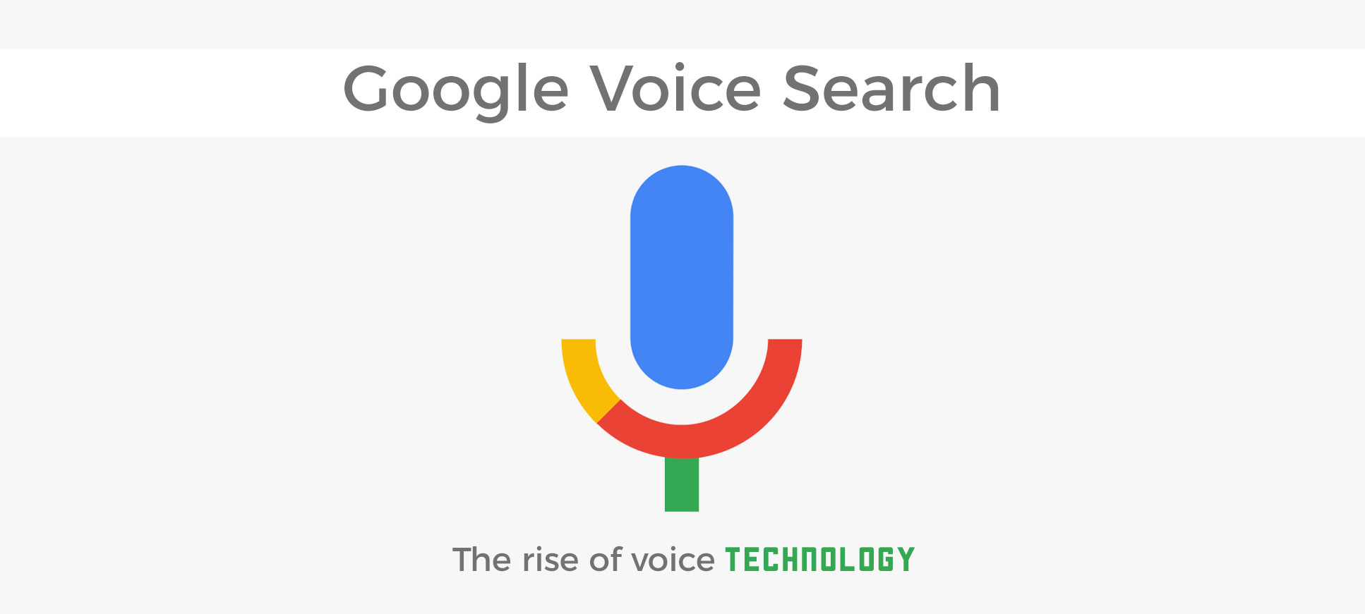 Google Voice Search Banner