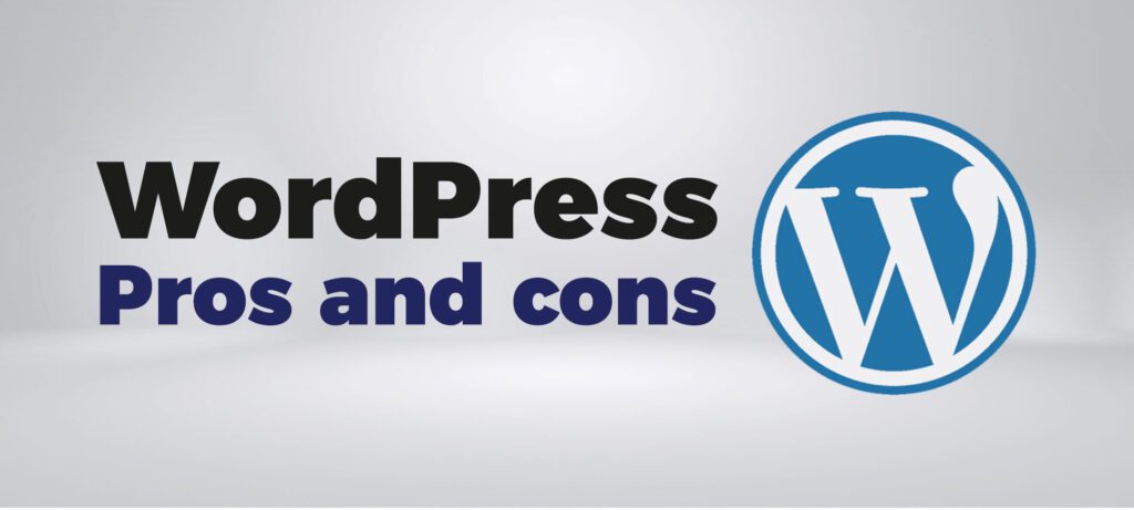 wordpress pros and cons banner