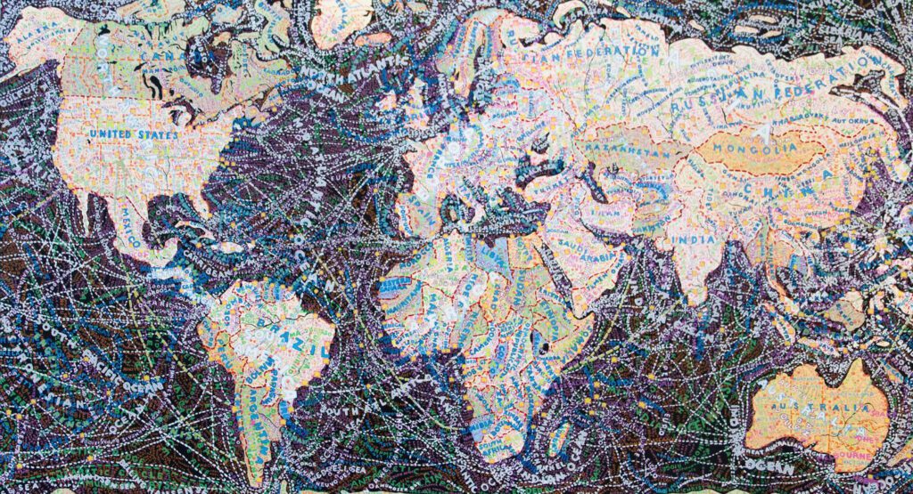 Paula Scher's - World Maps